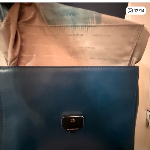 Michael kors Dark Teal Shoulder Bag - Picture 4 of 5